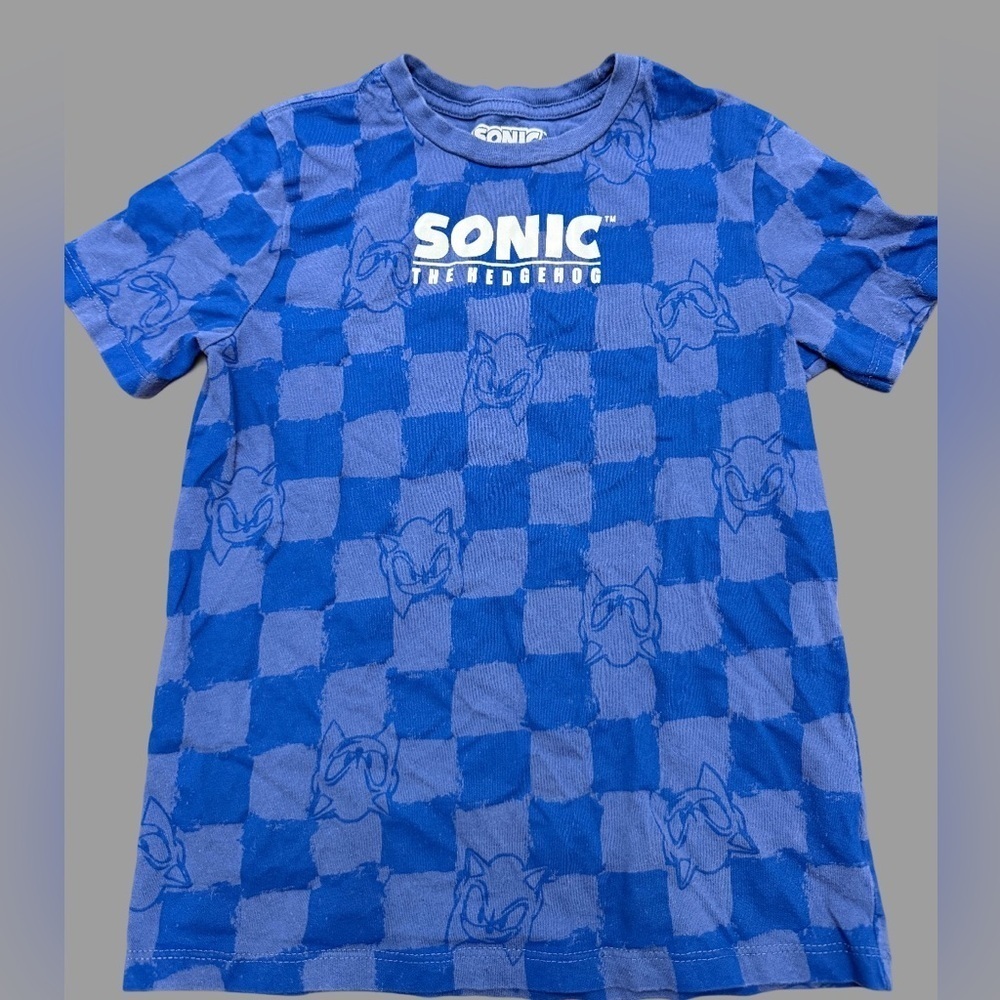Sonic T-Shirt Bundle | Boys | Size Large | Two Shirts | Like New